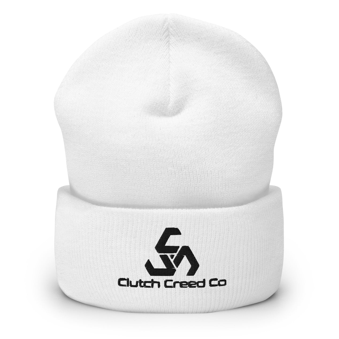 Clutch Creed Embroidered Cuffed Beanie