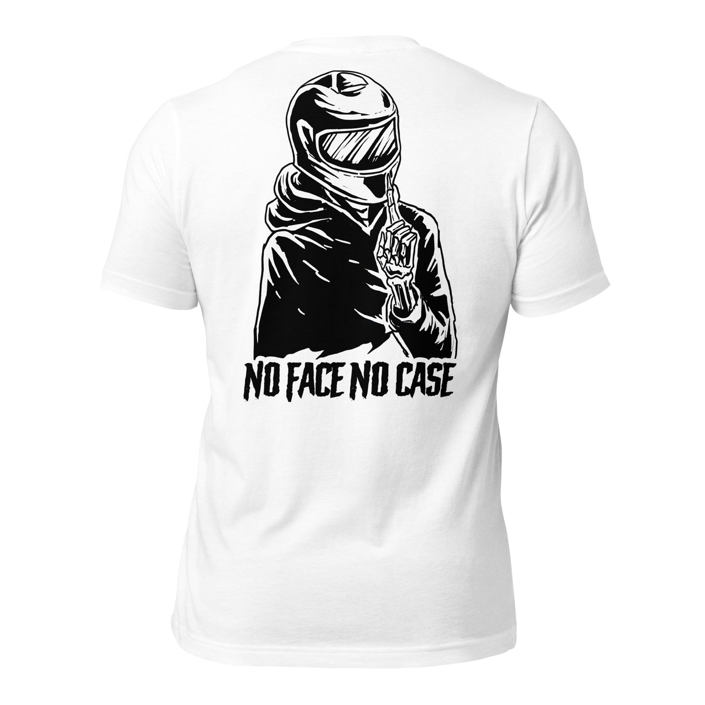 No Face No Case Unisex t-shirt